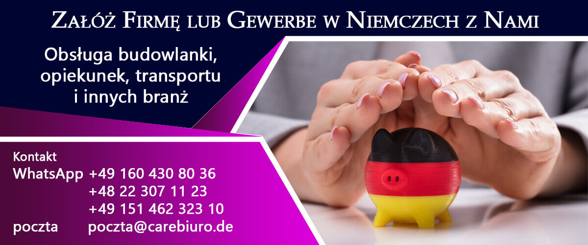 jak zalozyc firme w niemczech