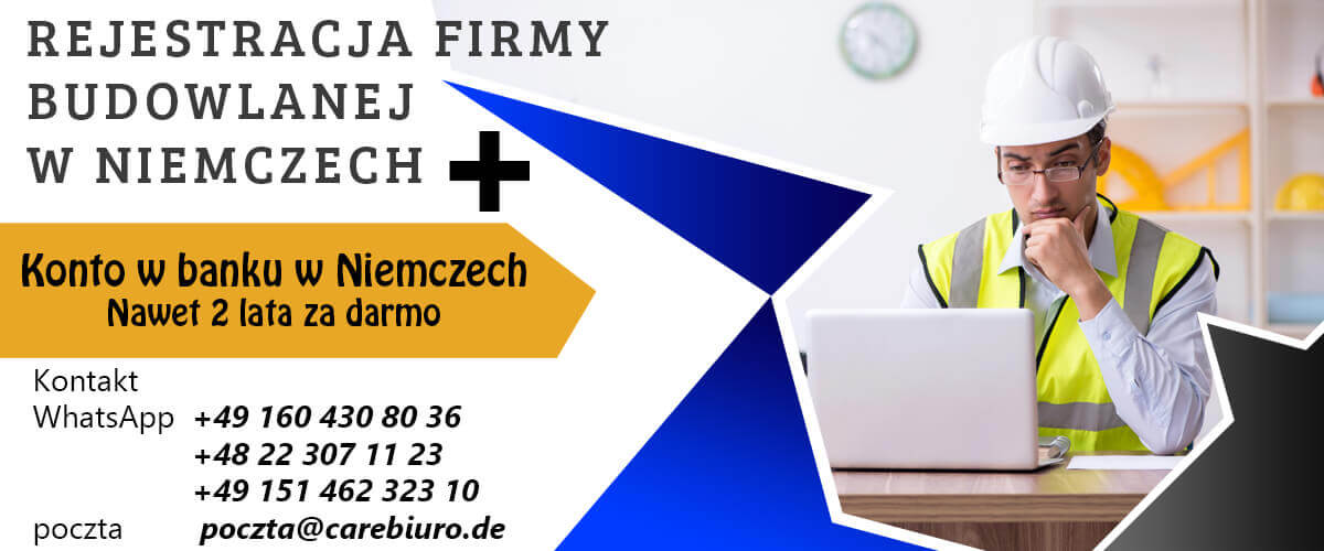 Firma w Niemczech dla budowlanki